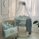 lenjerie patut bebe blue